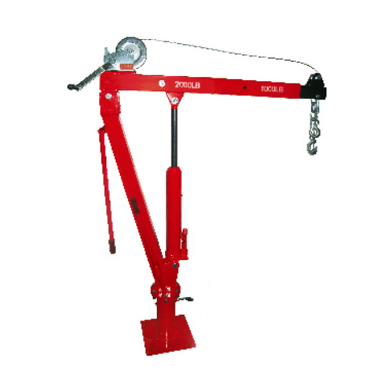 OY5105A-2 Lifting range 0-2015mm foldable manual workshop crane